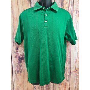 Tiger Woods Collection Green Polo Mens Small